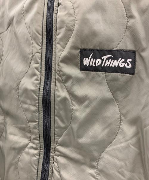 WILD THINGS（ワイルドシングス）WILD THINGS (ワイルドシングス) リバーシブルジャケット カーキ サイズ:Sの古着・服飾アイテム