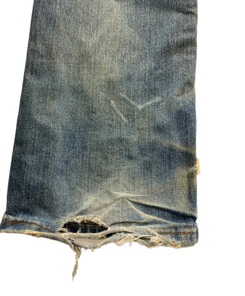 stussy（ステューシー）stussy (ステューシー) stussy　ダメージ加工デニムパンツ インディゴ サイズ:W32（81㎝）の古着・服飾アイテム