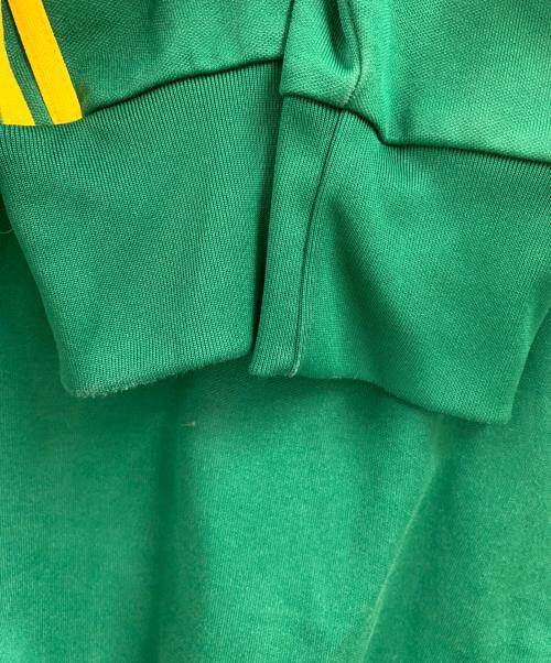 adidas（アディダス）adidas (アディダス) adidas　トラックジャケット グリーン×イエロー サイズ:Sの古着・服飾アイテム