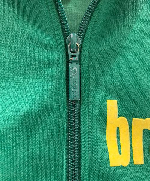 adidas（アディダス）adidas (アディダス) adidas　トラックジャケット グリーン×イエロー サイズ:Sの古着・服飾アイテム