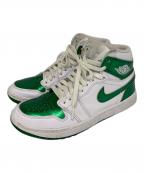 NIKEナイキ）の古着「NIKE　スニーカー」｜ホワイト×グリーン