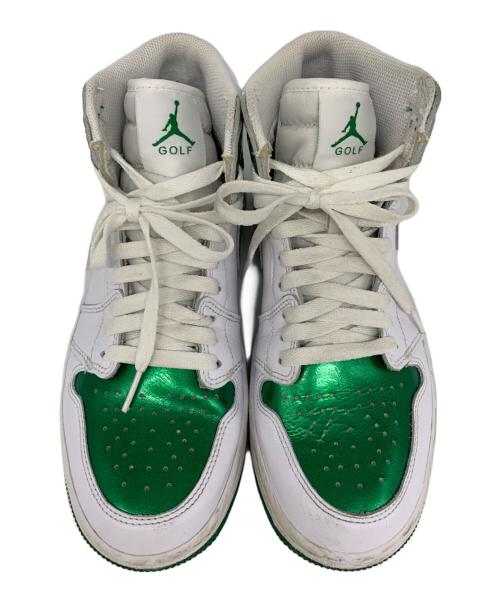 NIKE（ナイキ）NIKE (ナイキ) NIKE　スニーカー ホワイト×グリーン サイズ:24ｃｍの古着・服飾アイテム