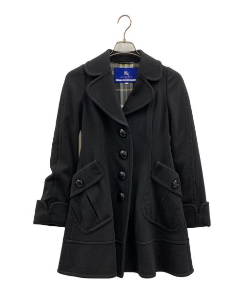 BURBERRY BLUE LABEL（バーバリー ブルー レーベル）BURBERRY BLUE LABEL (バーバリーロンドンブルーレーベル) BURBERRY BLUE LABEL　トレンチコート ブラック サイズ:38の古着・服飾アイテム