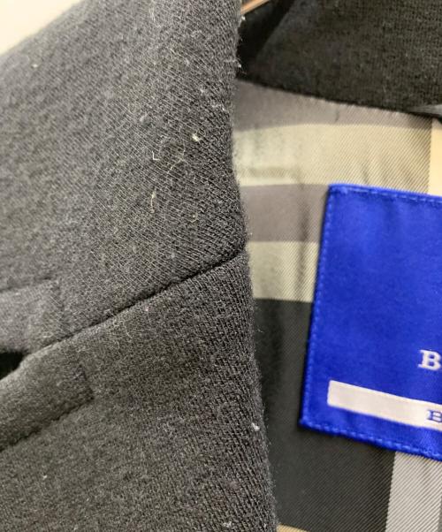 BURBERRY BLUE LABEL（バーバリー ブルー レーベル）BURBERRY BLUE LABEL (バーバリーロンドンブルーレーベル) BURBERRY BLUE LABEL　トレンチコート ブラック サイズ:38の古着・服飾アイテム