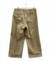 BEN DAVIS (ベンデイビス) BEN DAVIS　ゴリラカットパンツ ベージュ サイズ:36：8000円