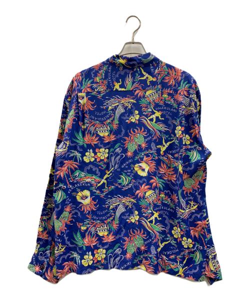 Sun Surf（サンサーフ）Sun Surf (サンサーフ) Sun Surf　アロハシャツ ブルー サイズ:XXLの古着・服飾アイテム