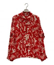 Sun Surf（サンサーフ）の古着「Sun Surf　アロハシャツ」｜レッド