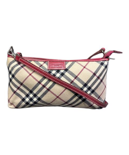 BURBERRY BLUE LABEL（バーバリー ブルー レーベル）BURBERRY BLUE LABEL (バーバリーロンドンブルーレーベル) ワンショルダーバッグ ベージュの古着・服飾アイテム