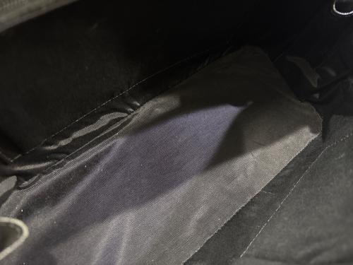 BURBERRY（バーバリー）BURBERRY (バーバリー) ハンドバッグ ベージュ×ブラックの古着・服飾アイテム