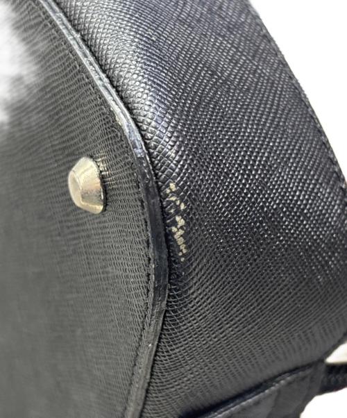 BURBERRY（バーバリー）BURBERRY (バーバリー) ハンドバッグ ベージュ×ブラックの古着・服飾アイテム