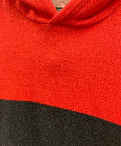 stussy（ステューシー）stussy (ステューシー) stussy　パーカー レッド×ブラック×ブルー サイズ:Lの古着・服飾アイテム