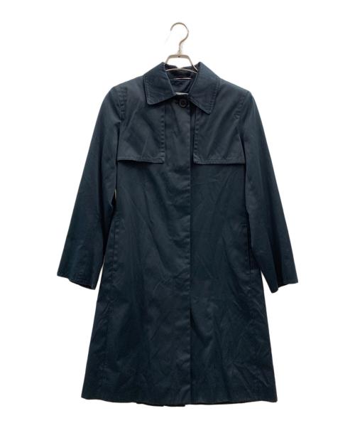 MaxMara（マックスマーラ）MaxMara (マックスマーラ) MaxMara　ステンカラーコート ブラック サイズ:38の古着・服飾アイテム