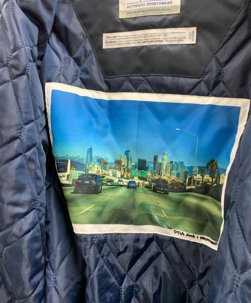 Liberaiders（リベレイダース）Liberaiders (リベレイダース) Majestic (マジェスティック) Liberaiders　Majestic　スタジャン ネイビー サイズ:Mの古着・服飾アイテム