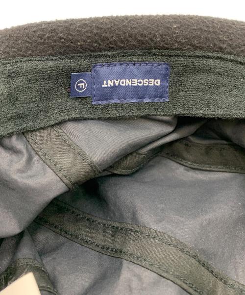 DESCENDANT（ディセンダント）DESCENDANT (ディセンダント) DESCENDANT キャップ ネイビーの古着・服飾アイテム