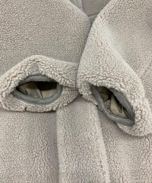 FRAMeWORK（フレームワーク）FRAMeWORK (フレームワーク) FRAMeWORK　ウールボアスタンドブルゾン ベージュ サイズ:38の古着・服飾アイテム