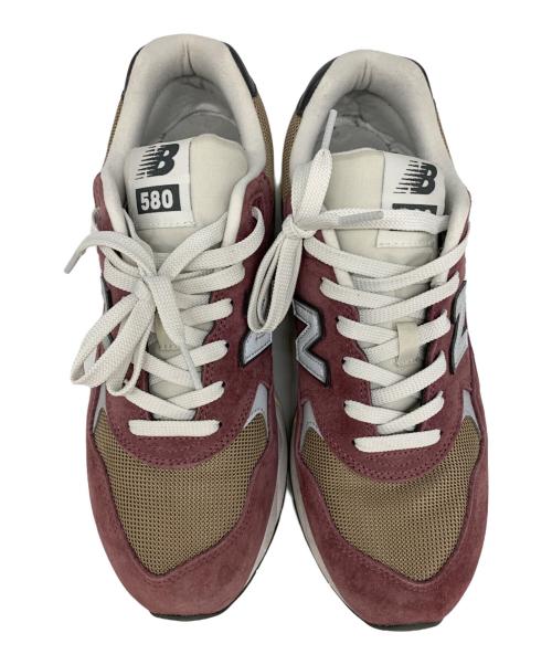 NEW BALANCE（ニューバランス）NEW BALANCE (ニューバランス) NEW BALANCE　スニーカー パープル×ベージュ サイズ:28.5ｃｍの古着・服飾アイテム