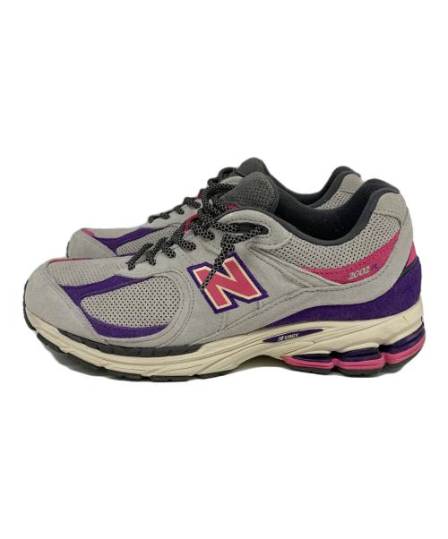 NEW BALANCE（ニューバランス）NEW BALANCE (ニューバランス) NEW BALANCE　スニーカー グレー×パープル サイズ:28ｃｍの古着・服飾アイテム