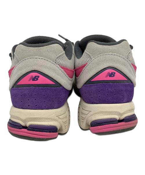 NEW BALANCE（ニューバランス）NEW BALANCE (ニューバランス) NEW BALANCE　スニーカー グレー×パープル サイズ:28ｃｍの古着・服飾アイテム