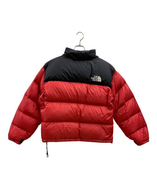 THE NORTH FACE（ザ ノース フェイス）THE NORTH FACE (ザ ノース フェイス) THE NORTH FACE　ダウンジャケット レッド×ブラック サイズ:Mの古着・服飾アイテム