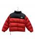 THE NORTH FACE (ザ ノース フェイス) THE NORTH FACE　ダウンジャケット レッド×ブラック サイズ:M：10000円