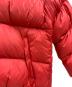 中古・古着 THE NORTH FACE (ザ ノース フェイス) THE NORTH FACE　ダウンジャケット レッド×ブラック サイズ:M：10000円