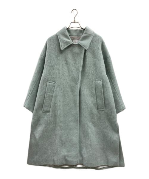 Adam et Rope（アダム エ ロペ）Adam et Rope (アダム エ ロペ) ステンカラーコート ミントグリーン サイズ:FREEの古着・服飾アイテム