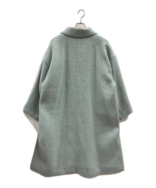 Adam et Rope（アダム エ ロペ）Adam et Rope (アダム エ ロペ) ステンカラーコート ミントグリーン サイズ:FREEの古着・服飾アイテム