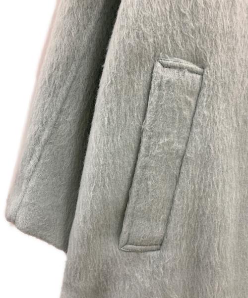 Adam et Rope（アダム エ ロペ）Adam et Rope (アダム エ ロペ) ステンカラーコート ミントグリーン サイズ:FREEの古着・服飾アイテム