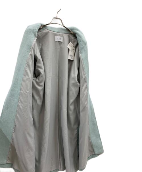 Adam et Rope（アダム エ ロペ）Adam et Rope (アダム エ ロペ) ステンカラーコート ミントグリーン サイズ:FREEの古着・服飾アイテム