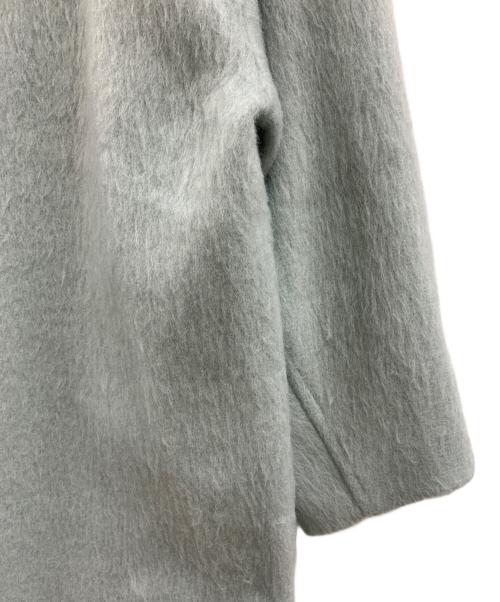 Adam et Rope（アダム エ ロペ）Adam et Rope (アダム エ ロペ) ステンカラーコート ミントグリーン サイズ:FREEの古着・服飾アイテム