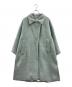 Adam et Rope（アダム エ ロペ）の古着「ステンカラーコート」｜ミントグリーン