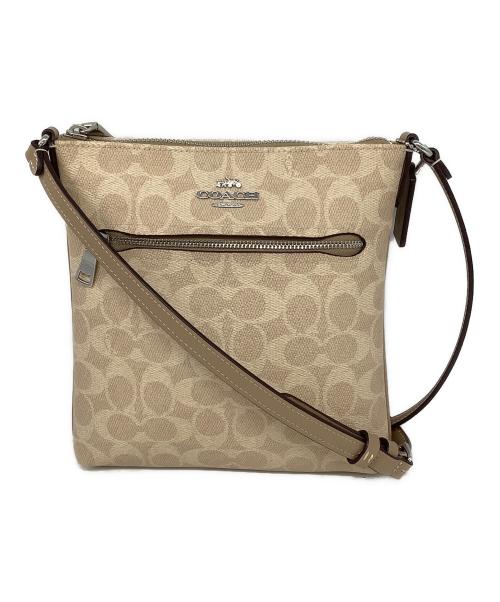 COACH（コーチ）COACH (コーチ) COACH　ショルダーバッグ ベージュの古着・服飾アイテム