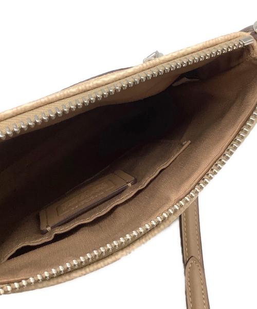 COACH（コーチ）COACH (コーチ) COACH　ショルダーバッグ ベージュの古着・服飾アイテム