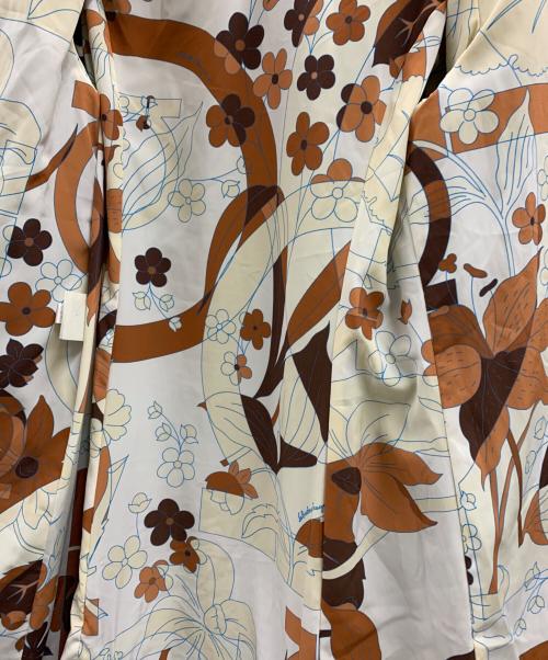 Salvatore Ferragamo（サルヴァトーレ フェラガモ）Salvatore Ferragamo (サルヴァトーレ フェラガモ) Salvatore Ferragamo　キルティングコート ブラウン サイズ:40の古着・服飾アイテム