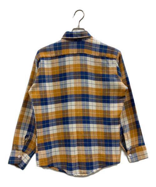 big mac（ビッグマック）big mac (ビッグマック) BIG MAC　長袖シャツ ブラウン×ベージュ サイズ:Mの古着・服飾アイテム