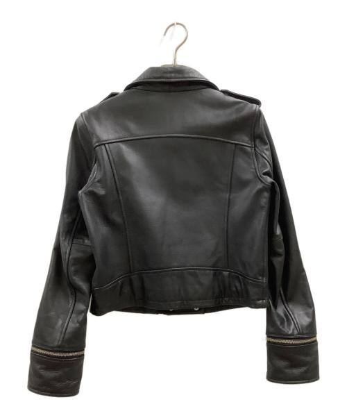 URBAN RESEARCH（アーバンリサーチ）URBAN RESEARCH (アーバンリサーチ) URBAN RESEARCH　ダブルライダースジャケット ブラック サイズ:38の古着・服飾アイテム