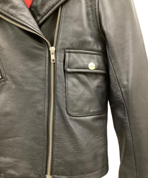 URBAN RESEARCH（アーバンリサーチ）URBAN RESEARCH (アーバンリサーチ) URBAN RESEARCH　ダブルライダースジャケット ブラック サイズ:38の古着・服飾アイテム