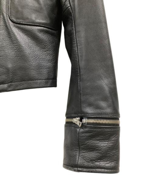 URBAN RESEARCH（アーバンリサーチ）URBAN RESEARCH (アーバンリサーチ) URBAN RESEARCH　ダブルライダースジャケット ブラック サイズ:38の古着・服飾アイテム