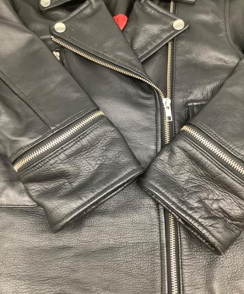 URBAN RESEARCH（アーバンリサーチ）URBAN RESEARCH (アーバンリサーチ) URBAN RESEARCH　ダブルライダースジャケット ブラック サイズ:38の古着・服飾アイテム