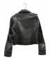 URBAN RESEARCH (アーバンリサーチ) URBAN RESEARCH　ダブルライダースジャケット ブラック サイズ:38：7000円