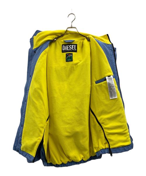 DIESEL（ディーゼル）DIESEL (ディーゼル) DIESEL　W-Troddジャケット ブルー×イエロー サイズ:Lの古着・服飾アイテム