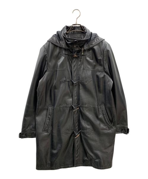 BALMAIN（バルマン）BALMAIN (バルマン) BALMAIN　レザーコート ブラック サイズ:Lの古着・服飾アイテム