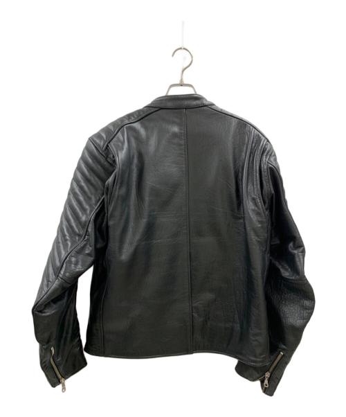 the degner classic bland（the degner classic bland）the degner classic bland (the degner classic bland) THE DEGNER CLASSIC BLAND　レザーライダースジャケット ブラック サイズ:不明の古着・服飾アイテム