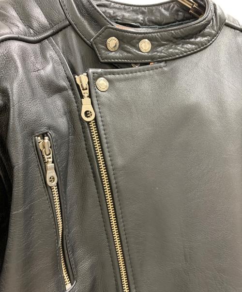 the degner classic bland（the degner classic bland）the degner classic bland (the degner classic bland) THE DEGNER CLASSIC BLAND　レザーライダースジャケット ブラック サイズ:不明の古着・服飾アイテム
