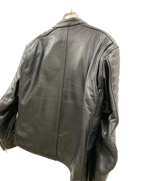 the degner classic bland（the degner classic bland）the degner classic bland (the degner classic bland) THE DEGNER CLASSIC BLAND　レザーライダースジャケット ブラック サイズ:不明の古着・服飾アイテム