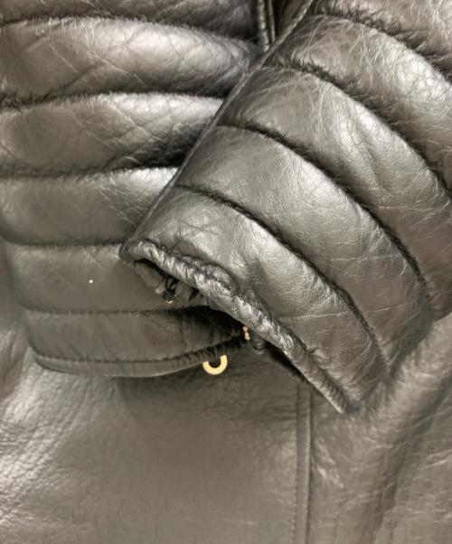 the degner classic bland（the degner classic bland）the degner classic bland (the degner classic bland) THE DEGNER CLASSIC BLAND　レザーライダースジャケット ブラック サイズ:不明の古着・服飾アイテム