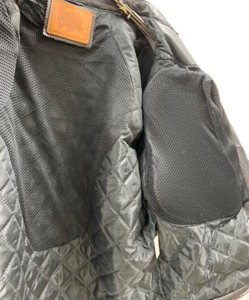 the degner classic bland（the degner classic bland）the degner classic bland (the degner classic bland) THE DEGNER CLASSIC BLAND　レザーライダースジャケット ブラック サイズ:不明の古着・服飾アイテム