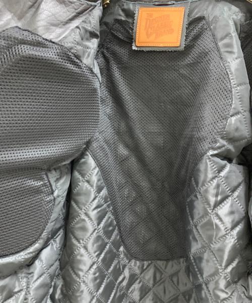 the degner classic bland（the degner classic bland）the degner classic bland (the degner classic bland) THE DEGNER CLASSIC BLAND　レザーライダースジャケット ブラック サイズ:不明の古着・服飾アイテム