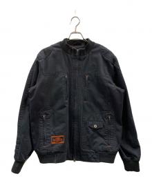 HARLEY-DAVIDSON（ハーレーダビッドソン）の古着「HARLEY-DAVIDSON　ボンバージャケット」｜ブラック