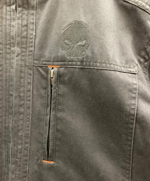 HARLEY-DAVIDSON（ハーレーダビッドソン）HARLEY-DAVIDSON (ハーレーダビッドソン) HARLEY-DAVIDSON　ボンバージャケット ブラック サイズ:Lの古着・服飾アイテム